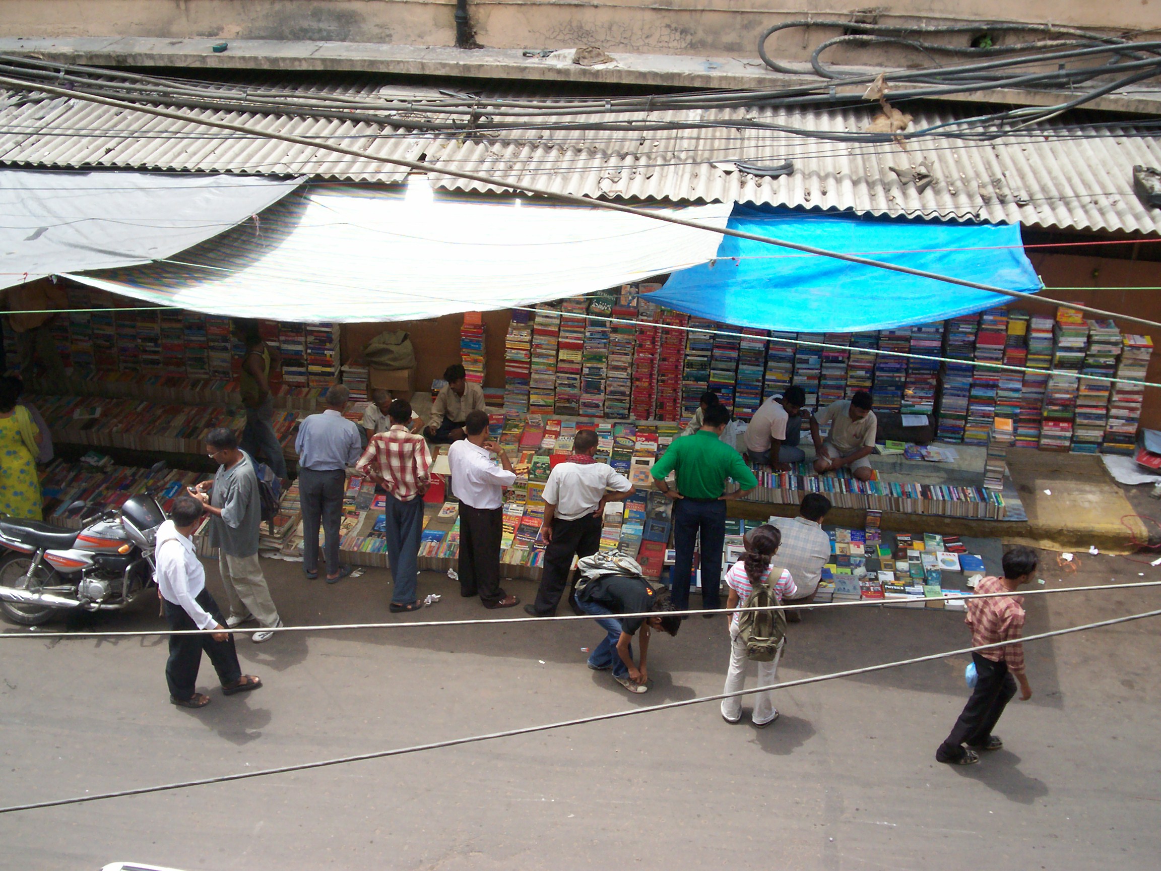 Daryaganj market for second-hand books