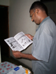Vineeth shows me the first Phantom comic in the world